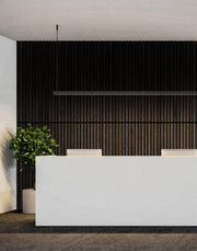 Smoked Oak Acoustic Slat Wood Wall Panels