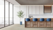 Fog Acoustic Wood Slat Panels-Gray-Light