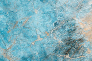 Blue-Gold Marble Texture