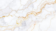White marble with golden veins