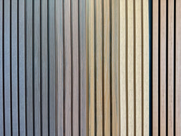 WPC Acoustic Slat Wall Panel (2' x 4') – Stylish, Durable & Sound-Absorbing