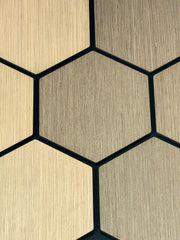 Premium Acoustic Slat Wood Panel (2' x 4') – Modern Sound