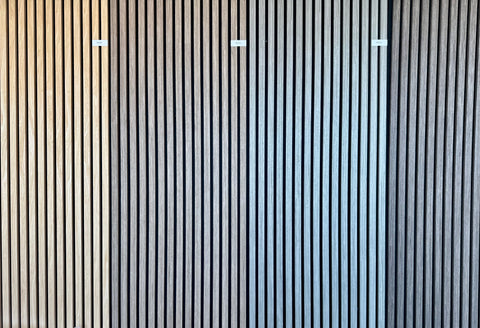 Premium Acoustic Slat Wood Panel (2' x 4') – Modern Sound