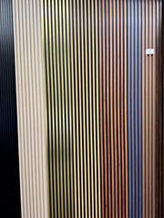 WPC Acoustic Slat Wall Panel (2' x 4') – Stylish, Durable & Sound-Absorbing