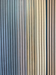 WPC Acoustic Slat Wall Panel (2' x 4') – Stylish, Durable & Sound-Absorbing