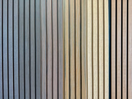 WPC Acoustic Slat Wall Panel (2' x 4') – Stylish, Durable & Sound-Absorbing