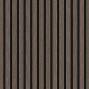 stylish walnut-toned acoustic wall panel