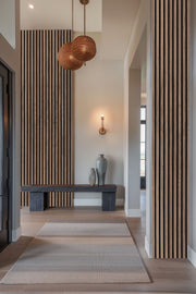 Tawny Acoustic Wood Slat Wall Panels