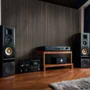 Umber Acoustic Wood Slat Wall Panels