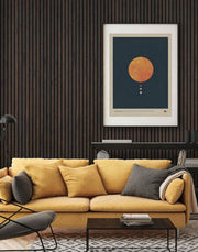 Smoked Oak Acoustic Slat Wood Wall Panels