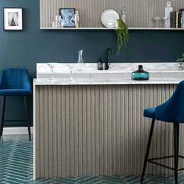 Ash on Grey Felt Acoustic Wood Wall Panel