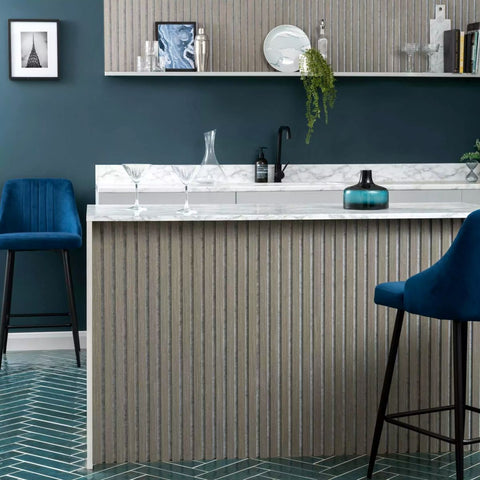 Ash on Grey Felt Acoustic Wood Wall Panel