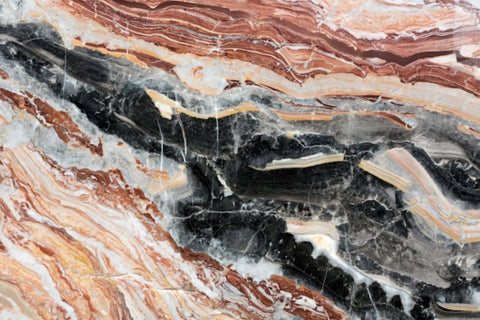 multicolored marble