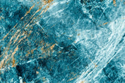 Blue-Gold Marble Texture