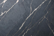 grey marble with a leaf pattern