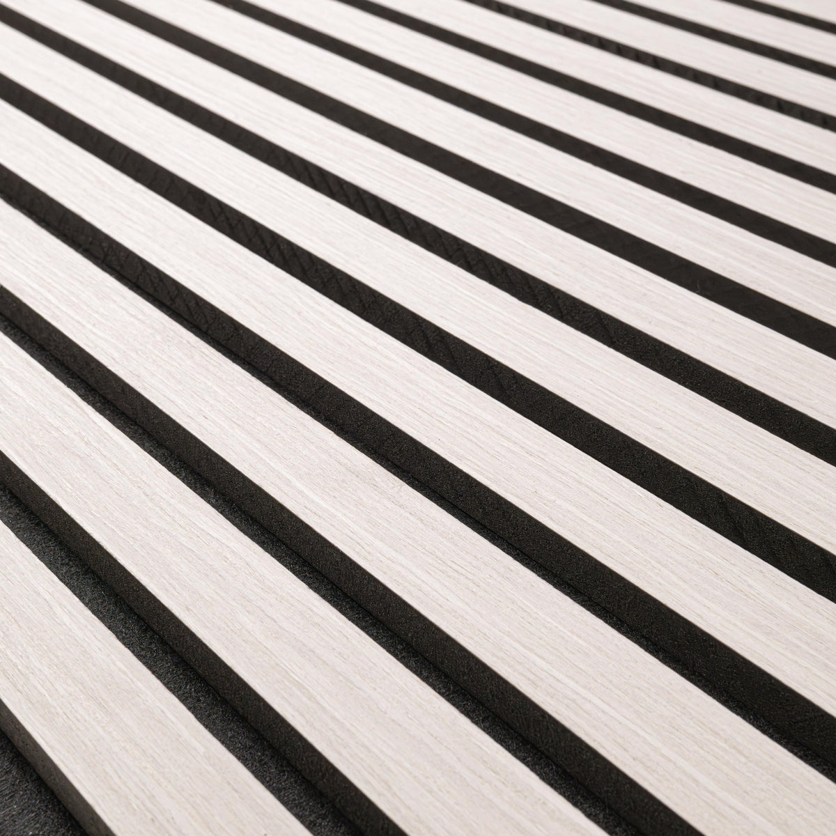 Fog Acoustic Wood Slat Panels-Gray-Light