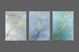 Realistic kintsugi cover