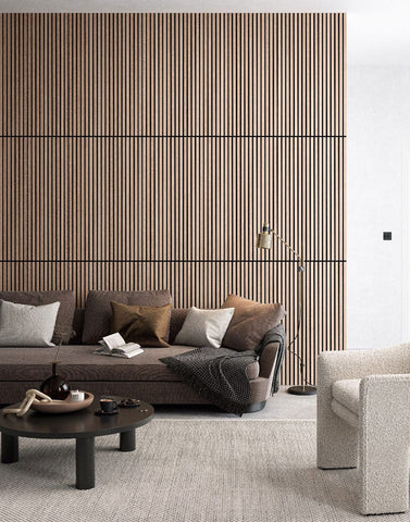 Oak Acoustic Slat Wood Wall Panels-Original Slatpanel