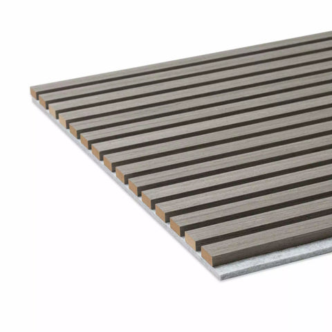 Ash on Grey Felt Acoustic Wood Wall Panel