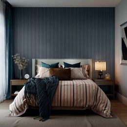 Double Denim Blue Acoustic Wall Panel
