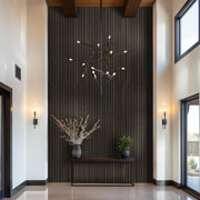 Umber Acoustic Wood Slat Wall Panels